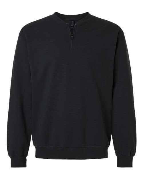 Unisex Softstyle® Midweight 1/4 Zip Sweatshirt